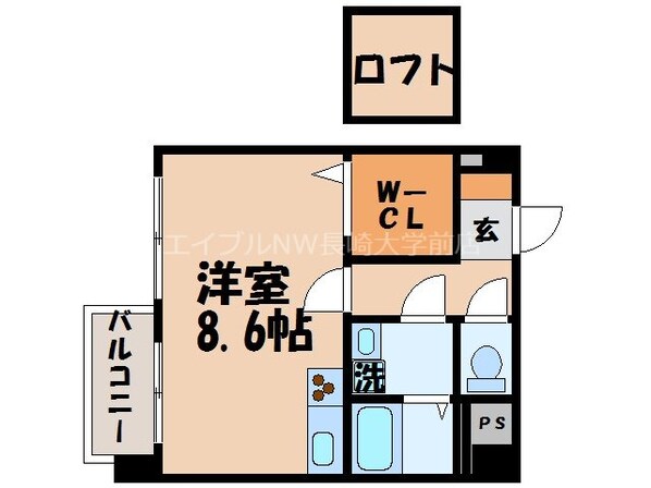 ブラン・ネージュ おおはしの物件間取画像